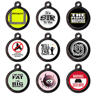 cool pet id tags